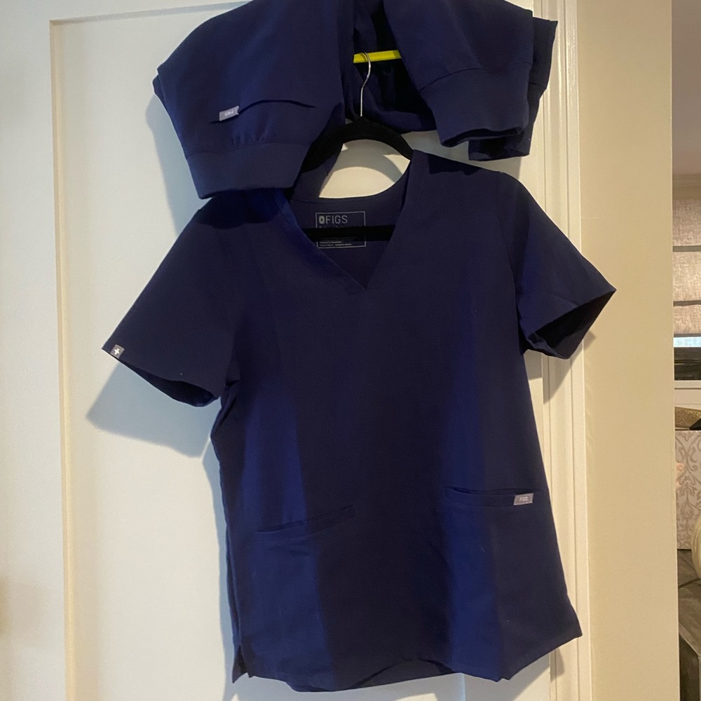 Navy Figs Scrubs